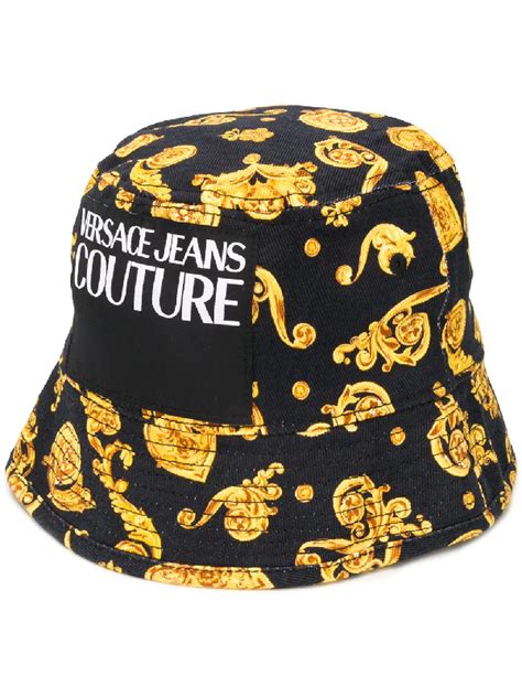 versace couture hat|More.